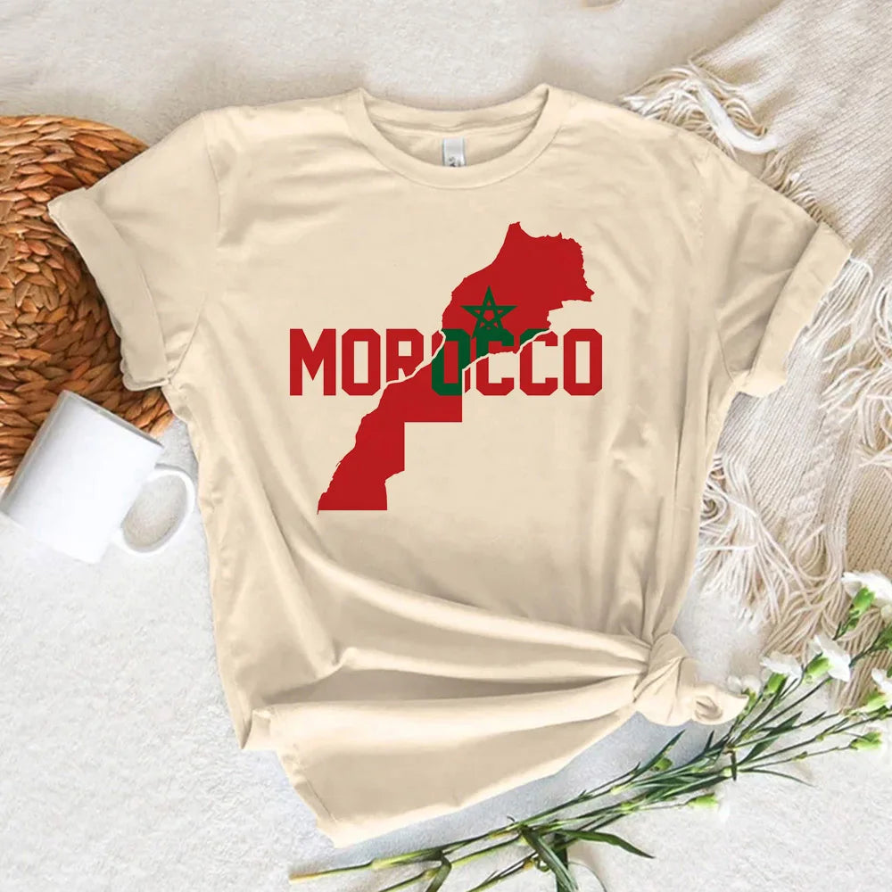 Morocco Graphic T Shirts Unisex 🇲🇦